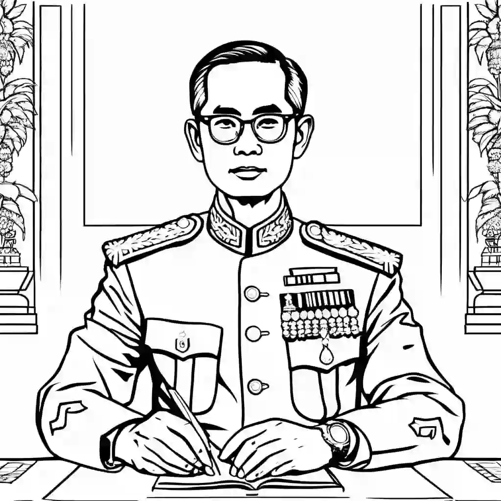 Kings and Queens_King Bhumibol Adulyadej of Thailand_2564.webp